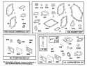 Gasket Sets Diagram and Parts List for  Briggs and Stratton Engine